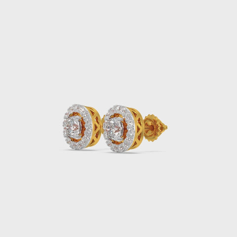 Samara Solitaire Earring