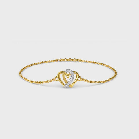 Entwined Heart Bracelet