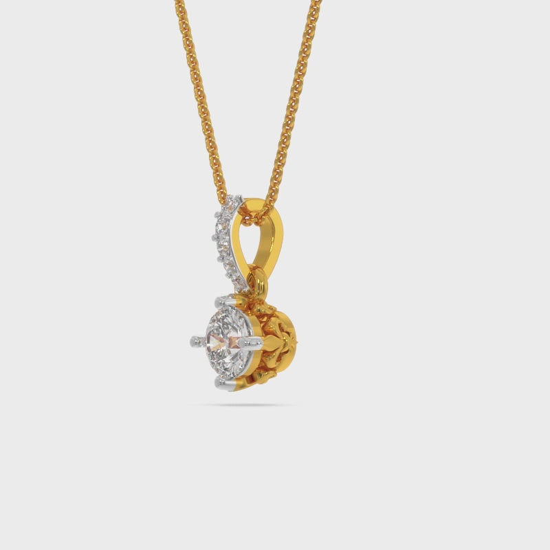 Selah Solitaire Pendant