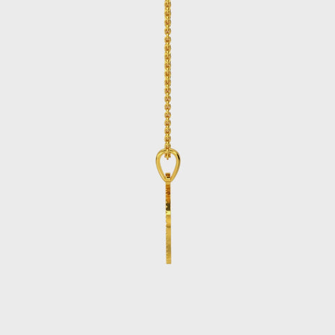 Initial K Pendant