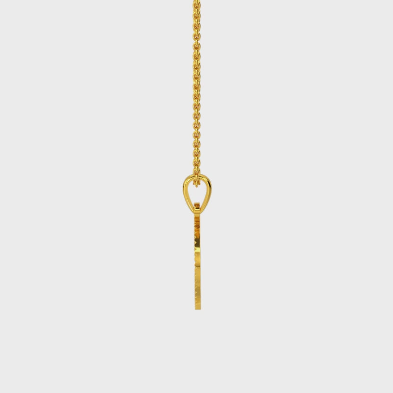 Initial K Pendant