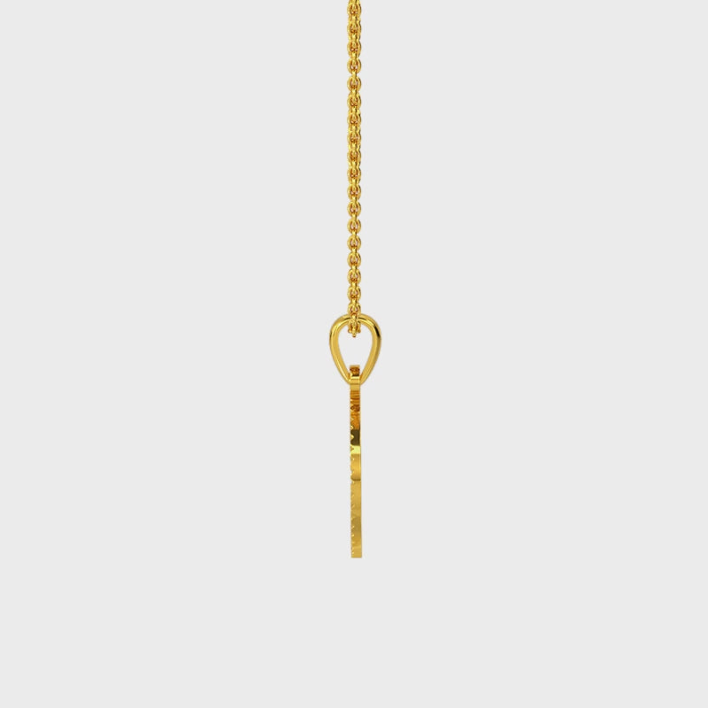 Initial T Pendant