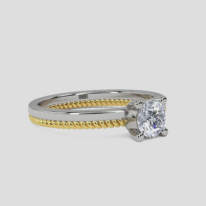 0.50 CT Kader Solitaire Ring