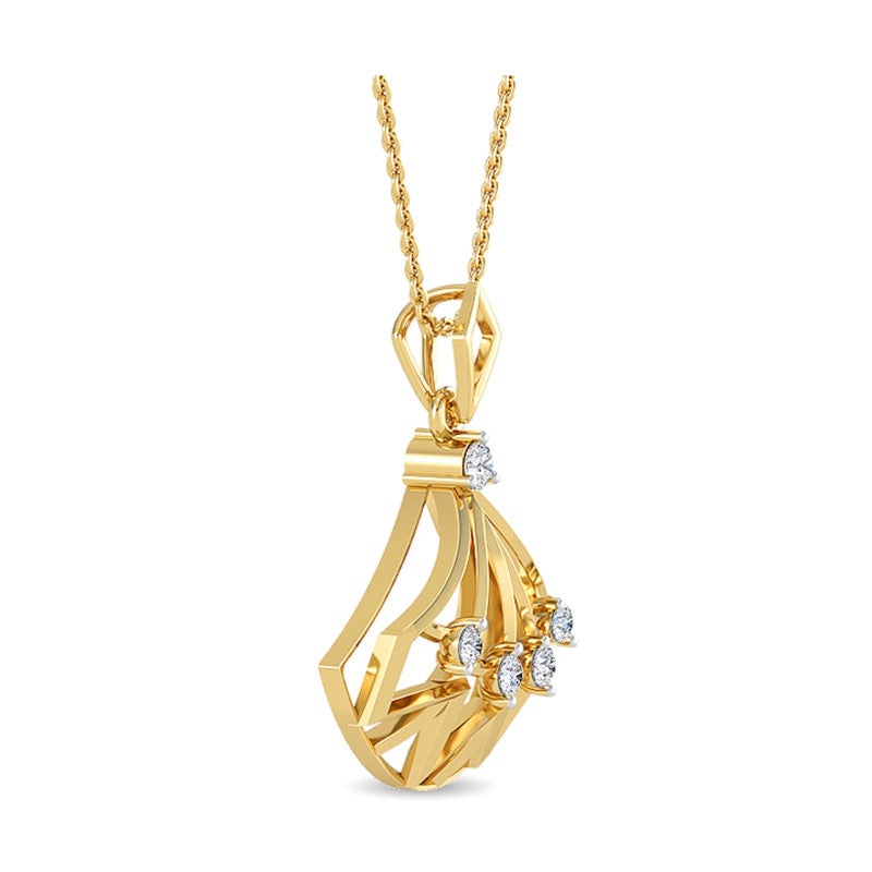 Meliks Diamond Pendant Set