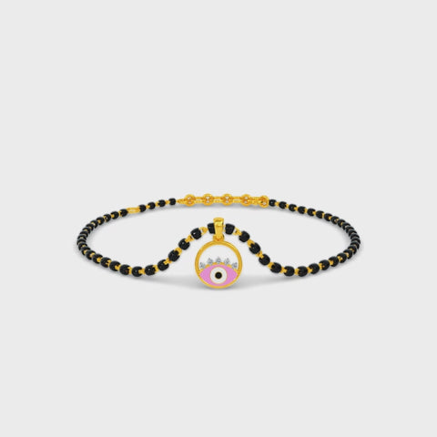 Ecrin Evil Eye Detachable Mangalsutra Bracelet