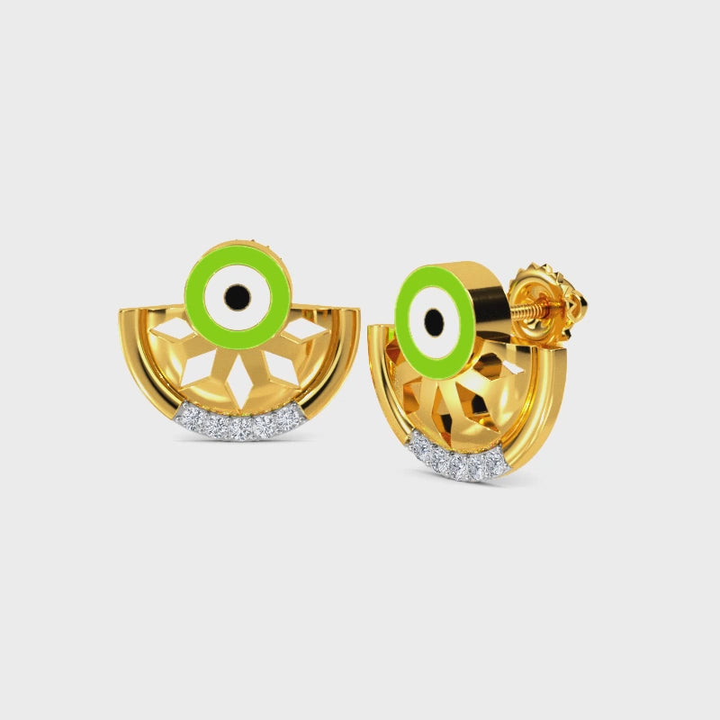 Elnara Evil Eye Earring