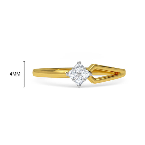 Glistening Diamond Ring