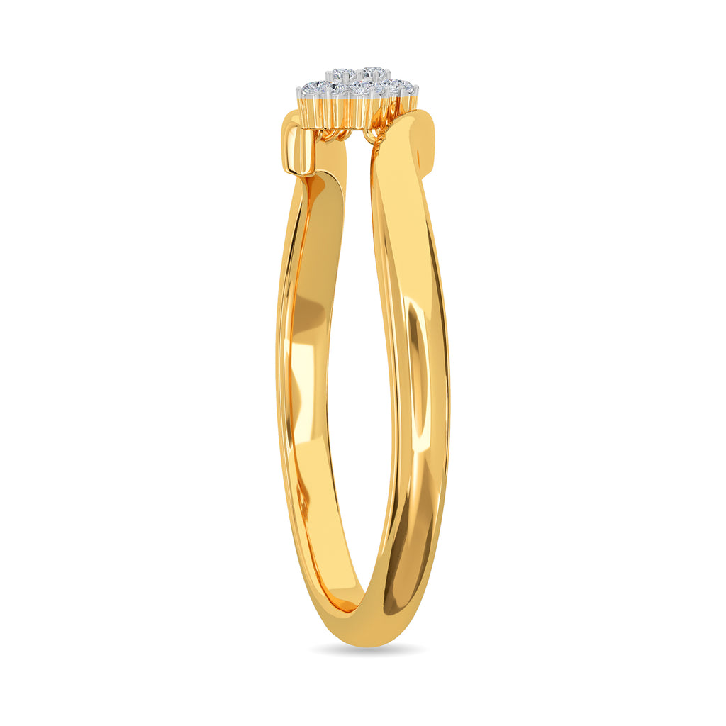 Twin By Pass Diamond Ring