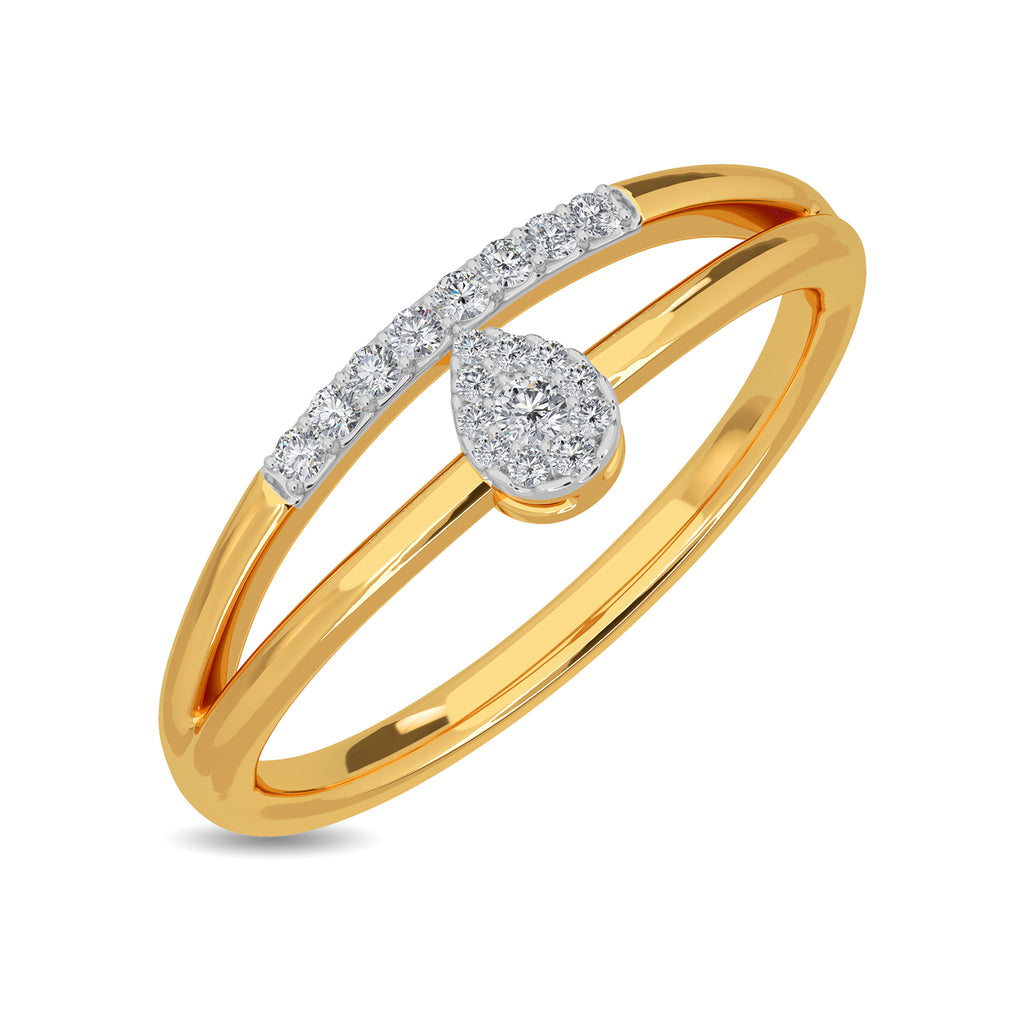 DEW DROP Diamond Ring