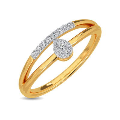 DEW DROP Diamond Ring