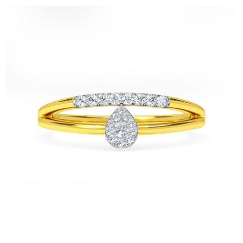 DEW DROP Diamond Ring