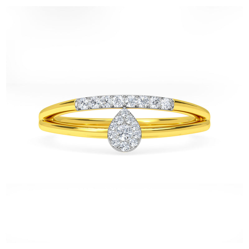 DEW DROP Diamond Ring