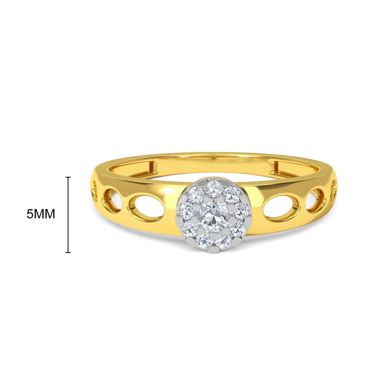 Daisy Diamond Ring