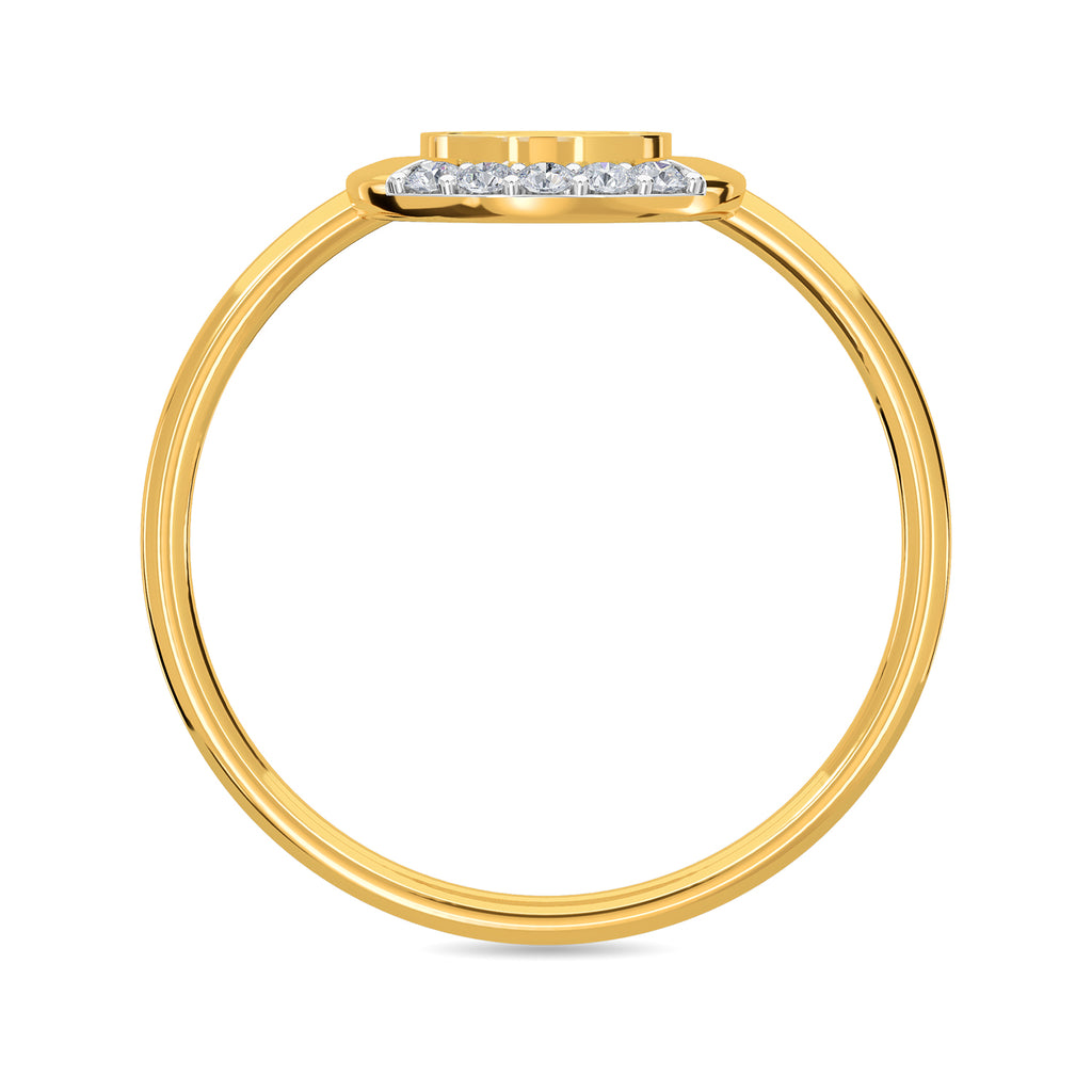 Dicle Evil Eye Diamond Ring