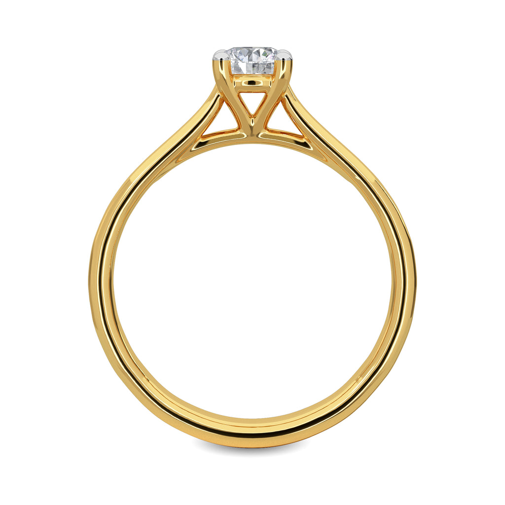 0.50 CT Melike Solitaire Ring