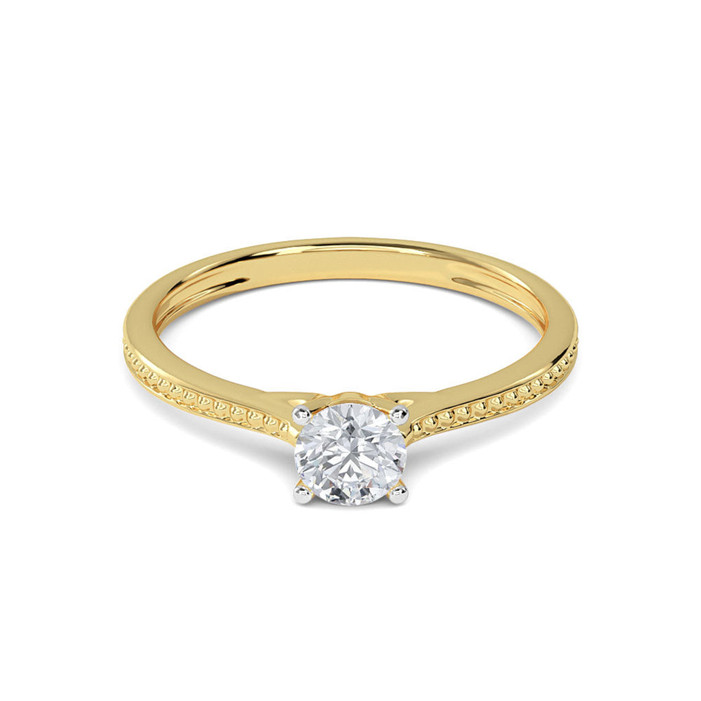 0.20 CT Miray Solitaire Ring