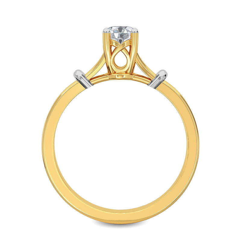 0.20 CT Sefa Solitaire Ring