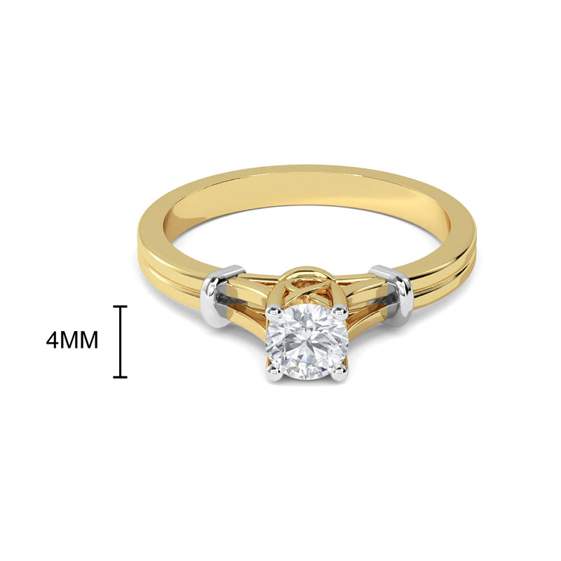 0.20 CT Sefa Solitaire Ring