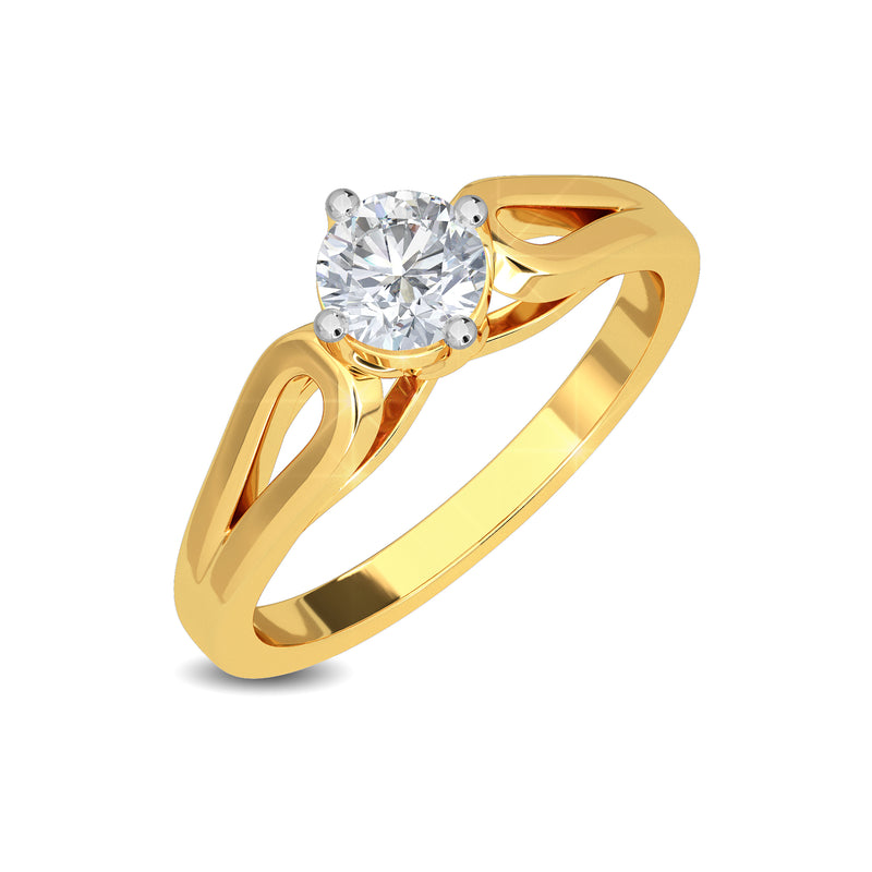 0.50 CT Silaah Solitaire Ring