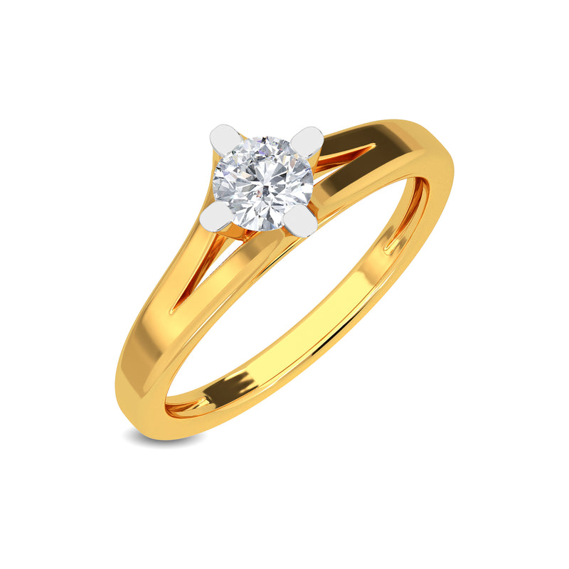 0.33 CT Ophelia Solitaire Ring