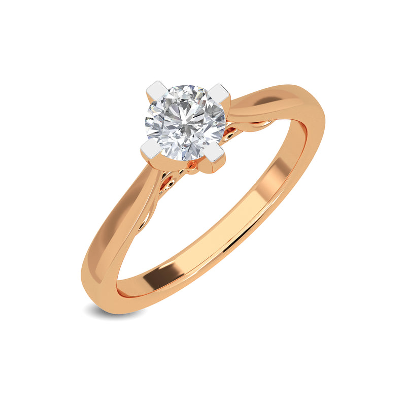 0.50 CT Prarie Solitaire Ring