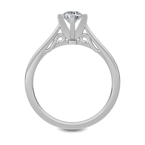 0.50 CT Prarie Solitaire Ring