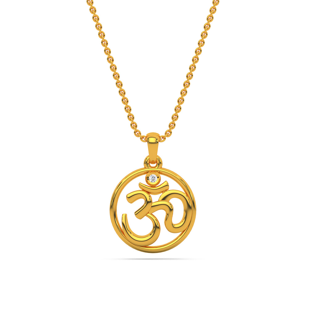 The Om  Unisex Pendant