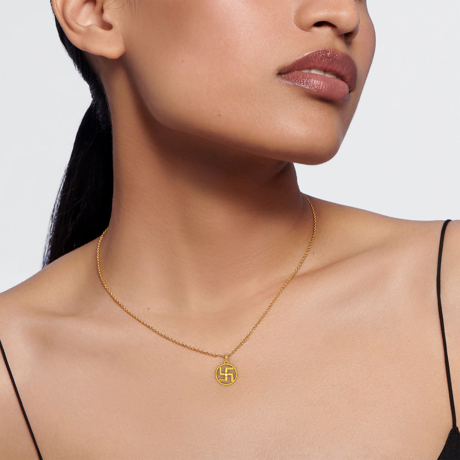 The Swastik  Unisex Pendant
