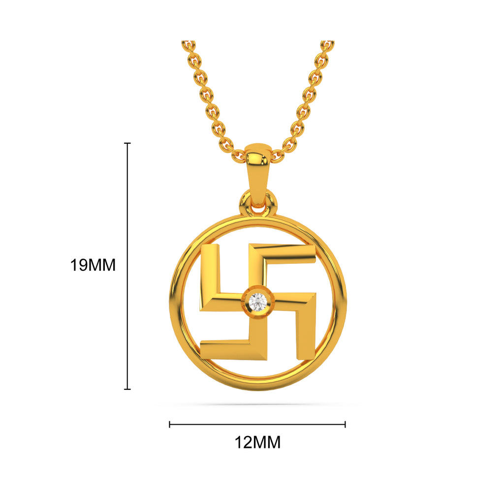 The Swastik Pendant