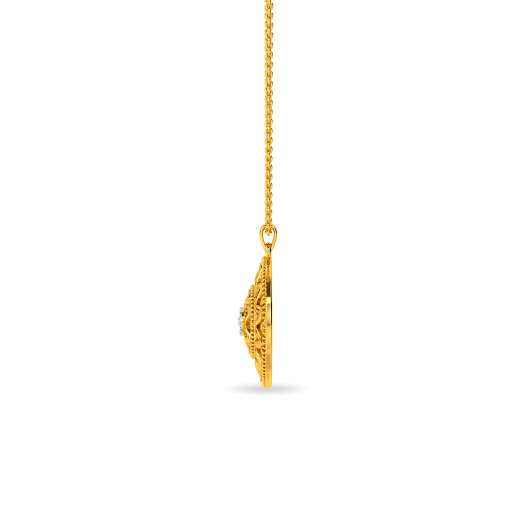 Mandala Diamond Pendant