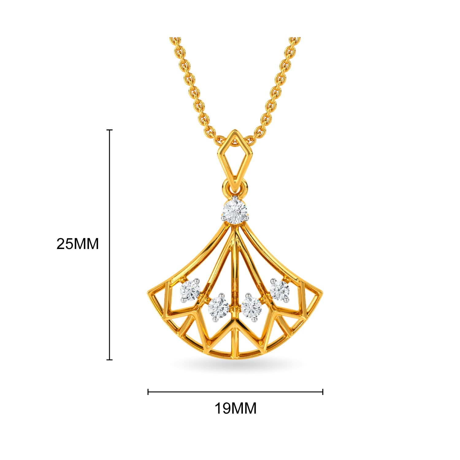 Meliks Diamond Pendant