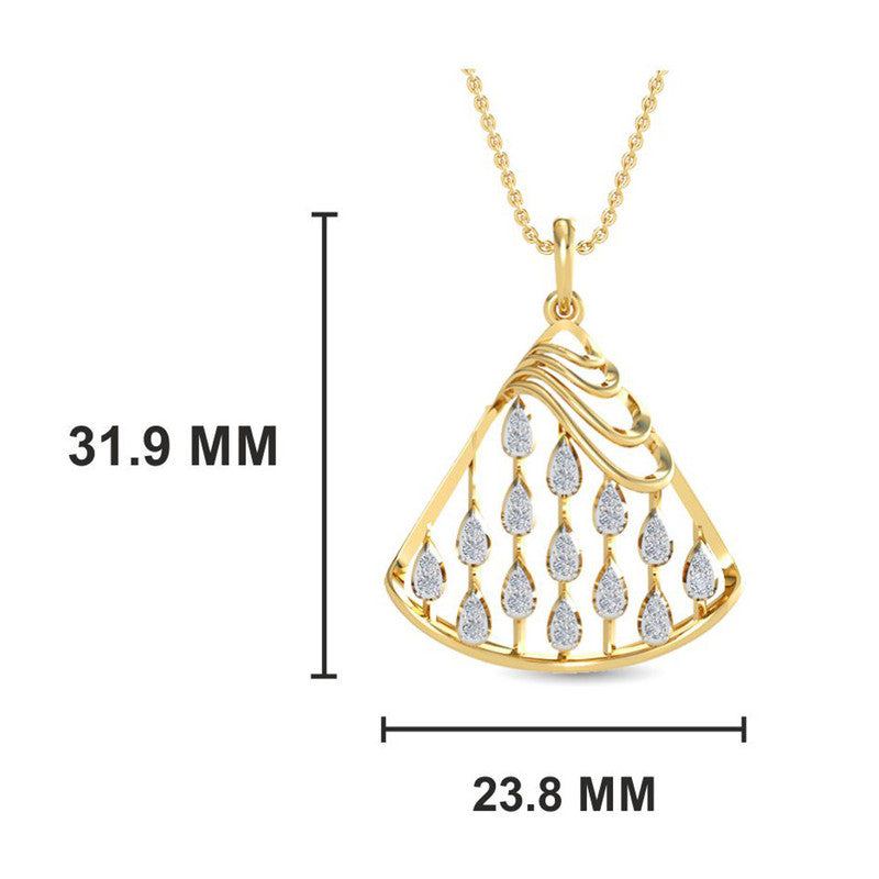 Yama Diamond Pendant Set