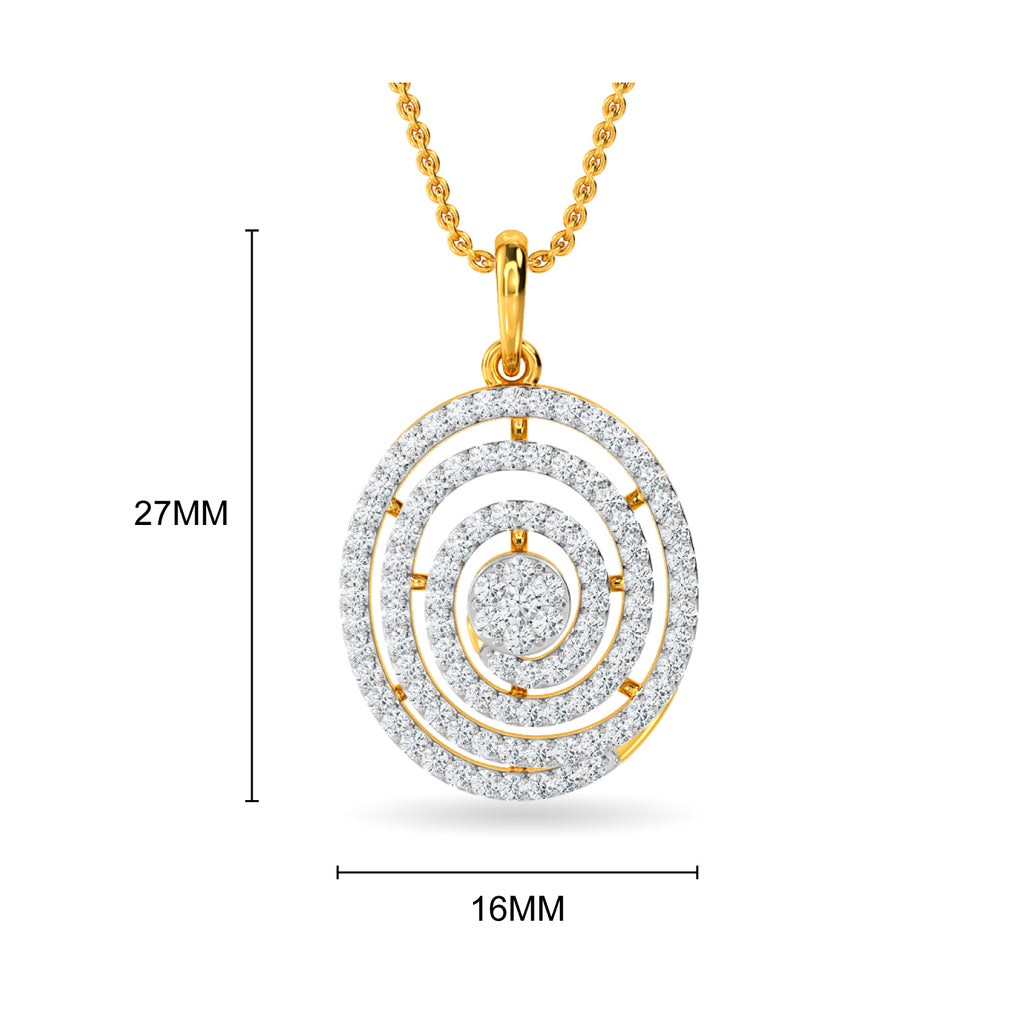 Mallory Diamond Pendant