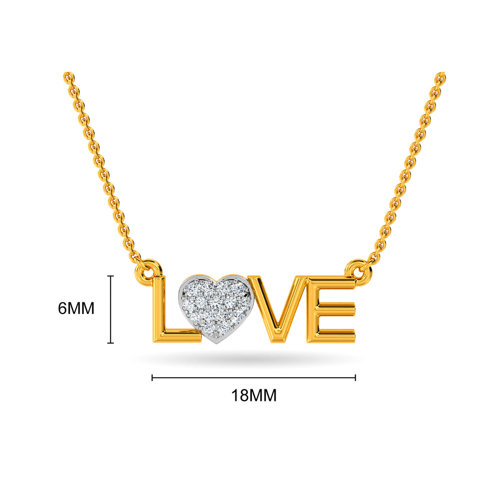 Esta Diamond Pendant With Chain