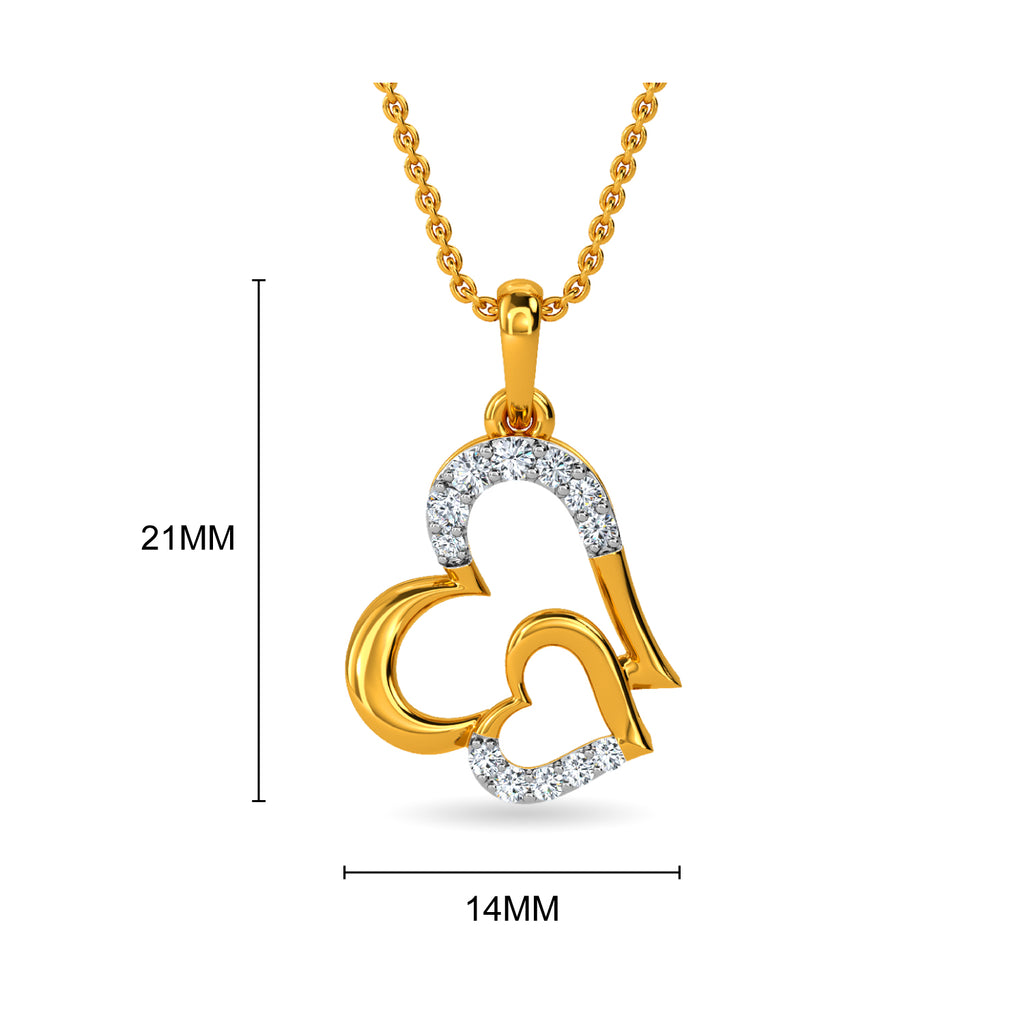 Prisha Diamond Pendant