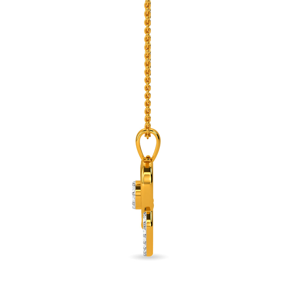 Oorvi Diamond Pendant