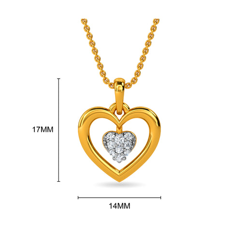 Misha Diamond Pendant