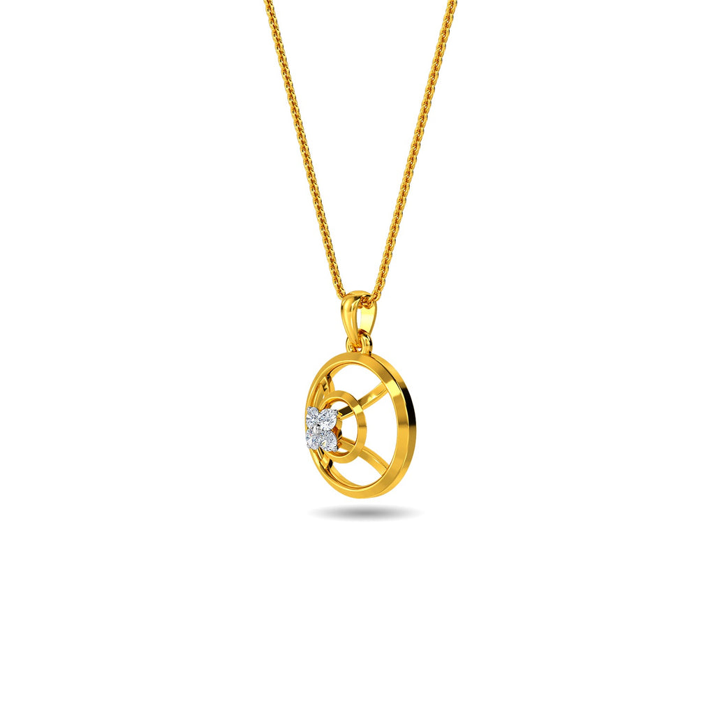 Leonie Diamond Pendant Set