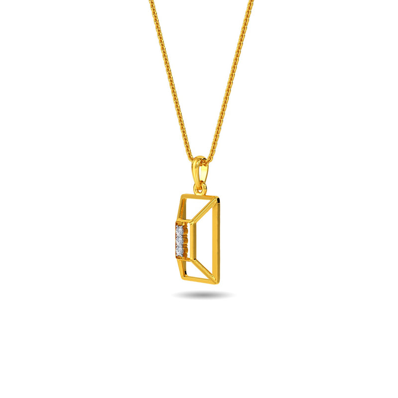 Klara Diamond Pendant Set