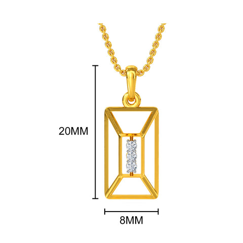 Klara Diamond Pendant Set