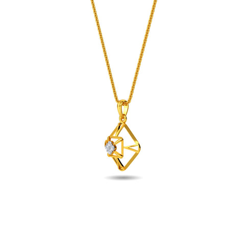 Charlotte Diamond Pendant Set