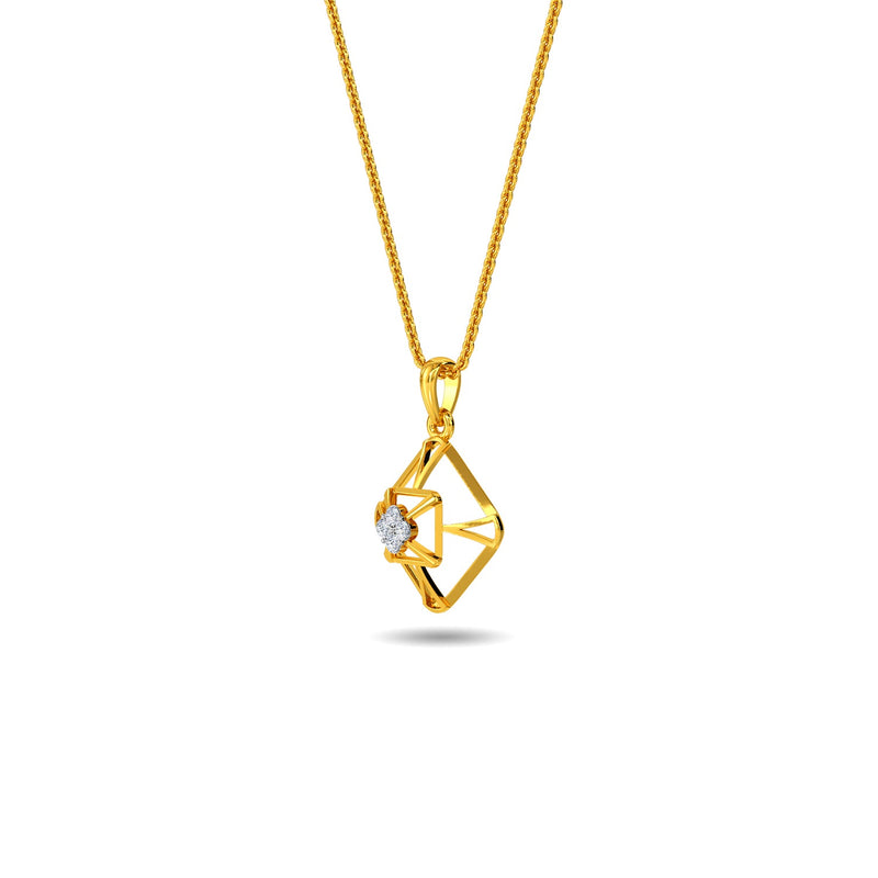 Charlotte Diamond Pendant Set