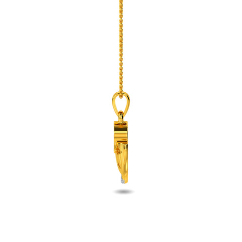 Elvan Evil Eye Diamond Pendant