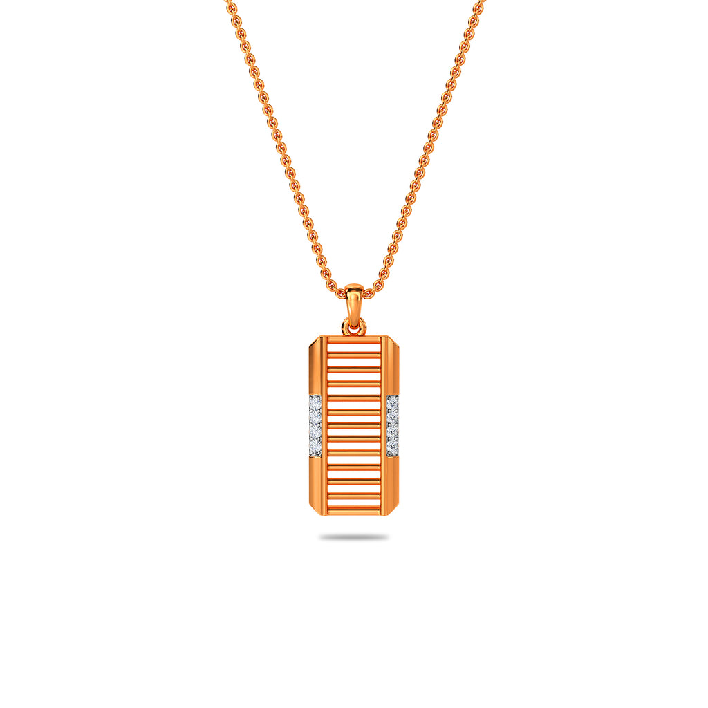 Sail  Diamond Pendant
