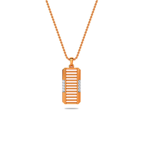 Sail  Diamond Pendant