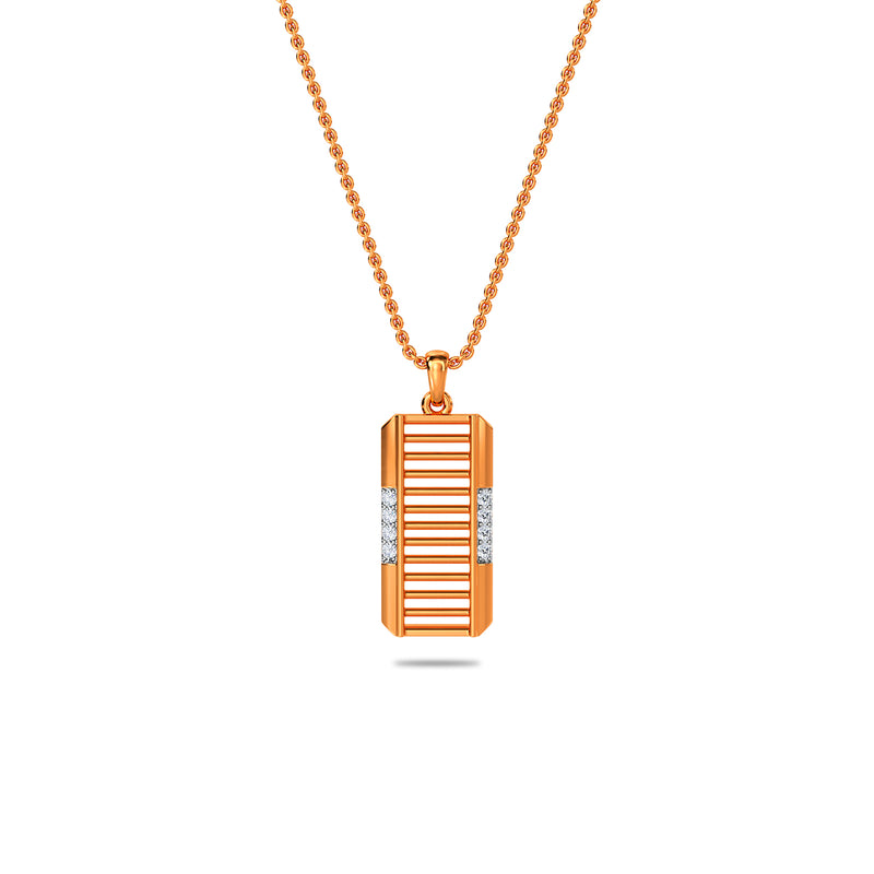 Sail  Diamond Pendant