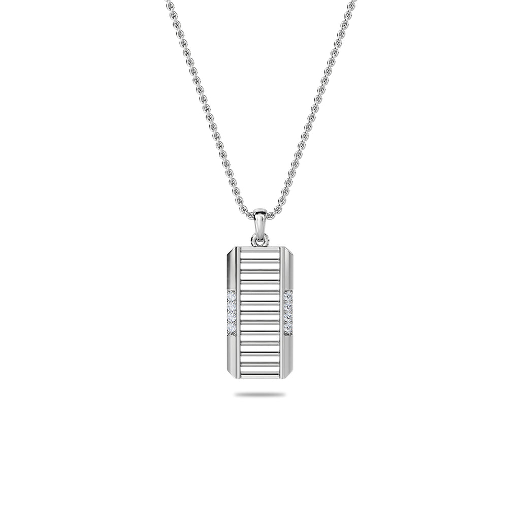 Sail  Diamond Pendant
