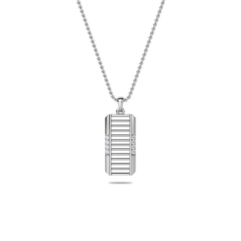 Sail  Diamond Pendant