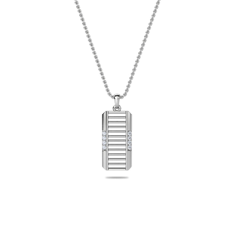 Sail  Diamond Pendant