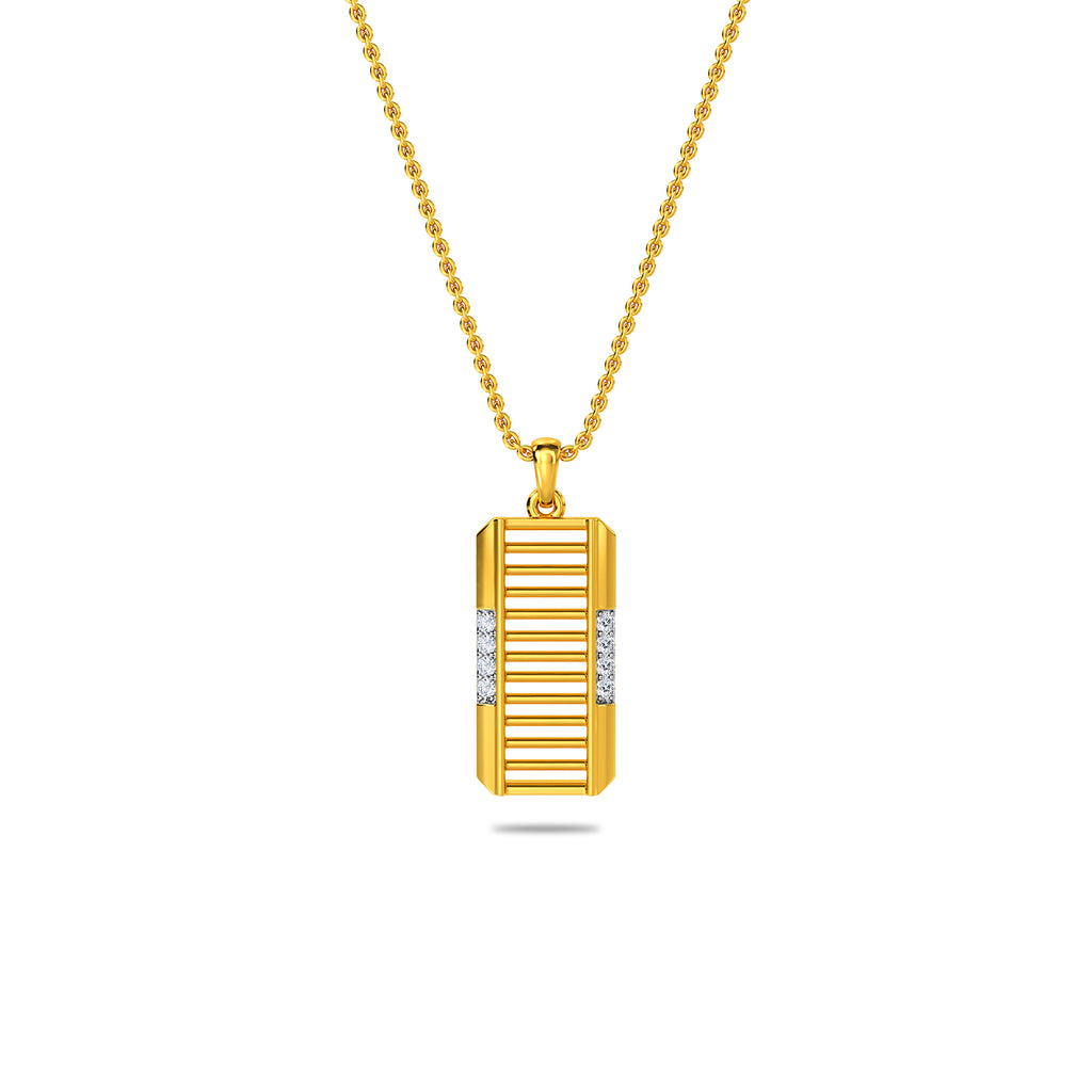 Sail  Diamond Pendant